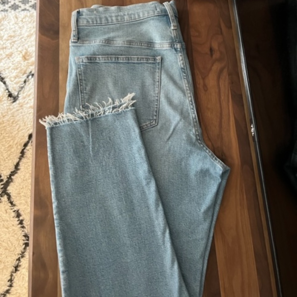 Madewell The Perfect Vintage Ellicott Wash Light Wash Blue Jeans Women's Size 31